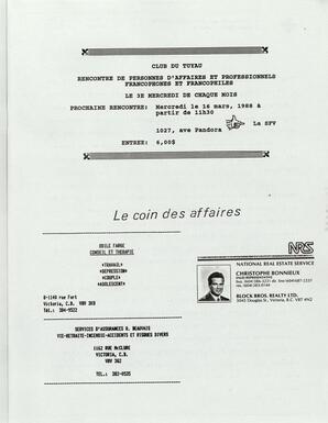   LE PHARE, 1988   , page 7