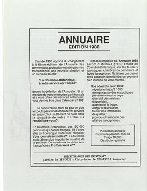   LE PHARE, 1988   , page 6