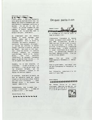   LE PHARE, 1988   , page 12