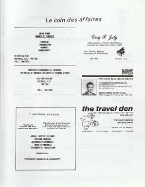   LE PHARE, 1988   , page 19