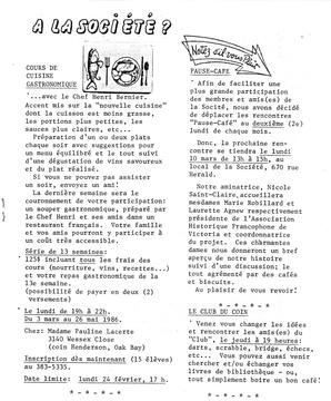   LE PHARE, 1986   , page 9