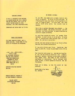   LE PHARE, 1987-88   , page 15
