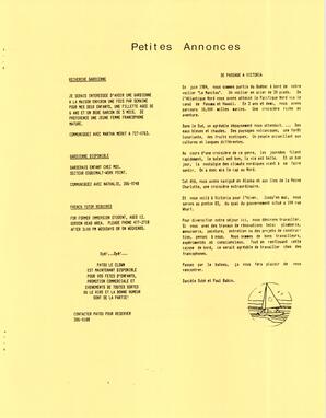   LE PHARE, 1987   , page 17