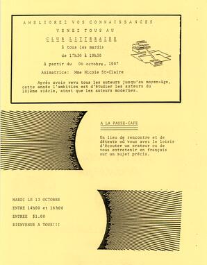   LE PHARE, 1987   , page 6