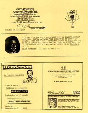   LE PHARE, 1987   , page 23