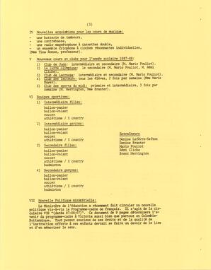   LE PHARE, 1987   , page 18