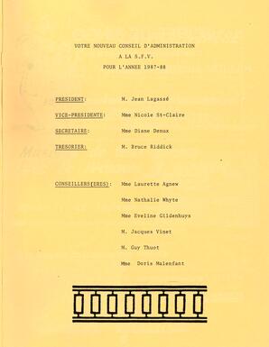   LE PHARE, 1987   , page 3