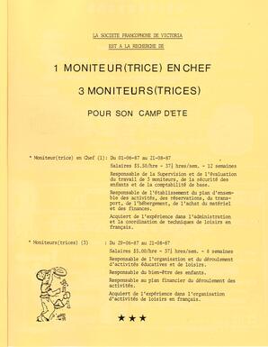   LE PHARE, 1987   , page 13