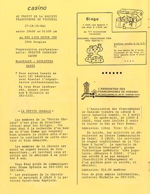   LE PHARE, 1987   , page 7