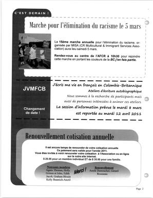   LE FRANCO-LIEN, 2011   , page 2