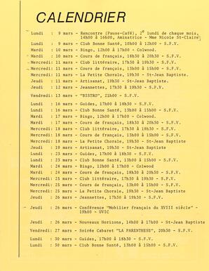   LE PHARE, 1987   , page 14