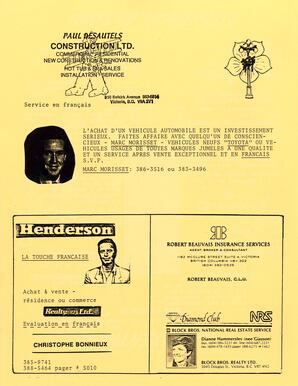   LE PHARE, 1987   , page 12
