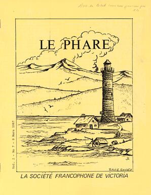   LE PHARE, 1987   , page 1