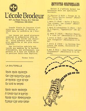   LE PHARE, 1987   , page 4