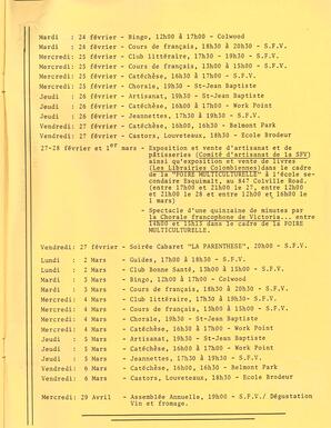   LE PHARE, 1987   , page 13