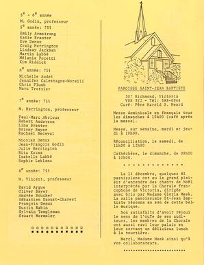   LE PHARE, 1987   , page 4
