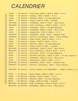   LE PHARE, 1987   , page 14