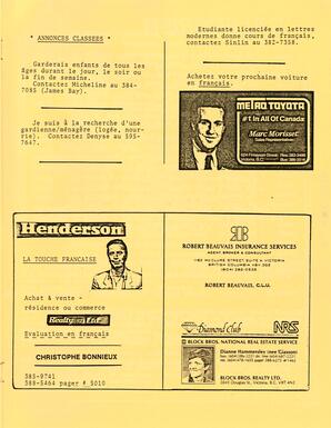   LE PHARE, 1987   , page 13