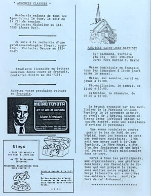   LE PHARE, 1986   , page 4