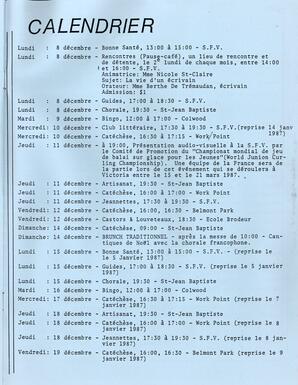   LE PHARE, 1986   , page 13