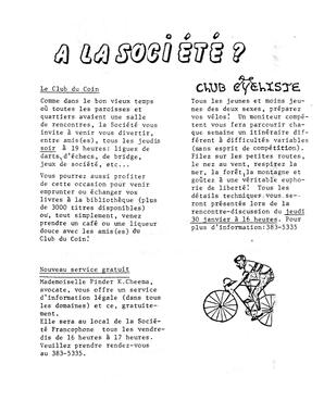   LE PHARE, 1986   , page 7