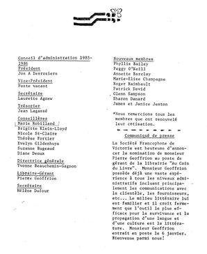   LE PHARE, 1986   , page 4