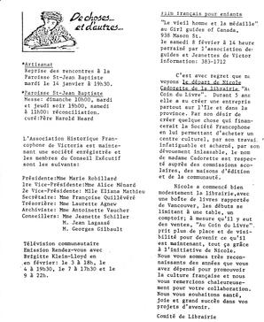   LE PHARE, 1986   , page 10