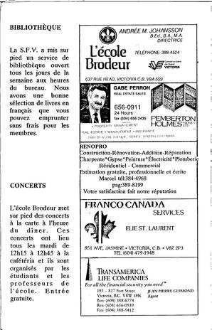   LE RÉVERBÈRE, 1992   , page 2