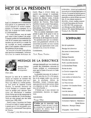   LE RÉVERBÈRE, 1998   , page 2