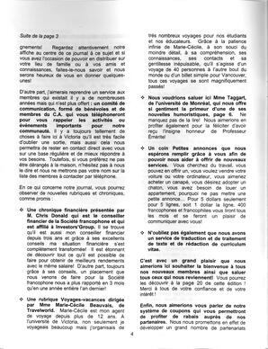   LE RÉVERBÈRE, 1998   , page 4