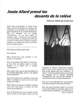   LE RÉVERBÈRE, 1998   , page 15