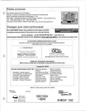   LE FRANCO-LIEN, 2011   , page 7