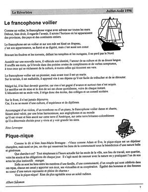   LE RÉVERBÈRE, 1996   , page 7