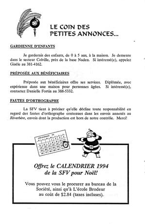   LE RÉVERBÈRE, 1993   , page 6