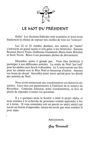   LE RÉVERBÈRE, 1993   , page 3