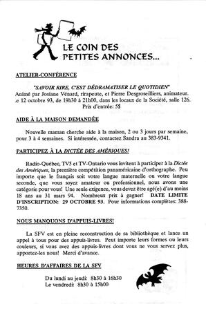   LE RÉVERBÈRE, 1993   , page 8