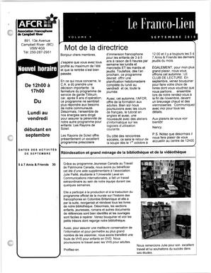   LE FRANCO-LIEN, 2010   , page 1