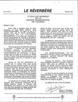   LE RÉVERBÈRE, 1991   , page 1