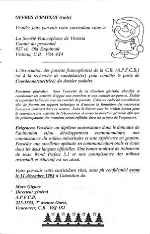   LE RÉVERBÈRE, 1992   , page 5