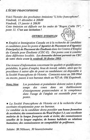   LE RÉVERBÈRE, 1992   , page 4