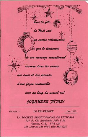   LE RÉVERBÈRE, 1992   , page 1