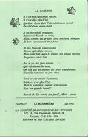 LE RÉVERBÈRE, 1992