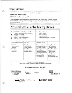   LE FRANCO-LIEN, 2010   , page 5