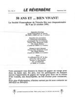 LE RÉVERBÈRE, 1991