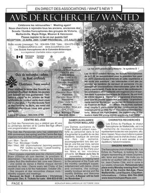   BONJOUR MAILLARDVILLE, 2004   , page 6