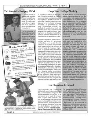   BONJOUR MAILLARDVILLE, 2004   , page 4