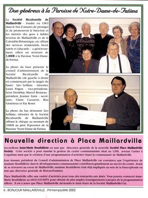   BONJOUR MAILLARDVILLE, 2002   , page 6