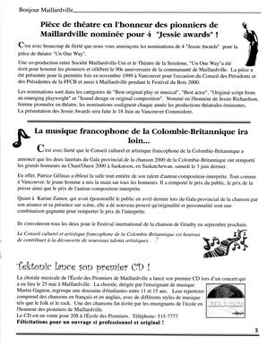   BONJOUR MAILLARDVILLE, 2000   , page 3