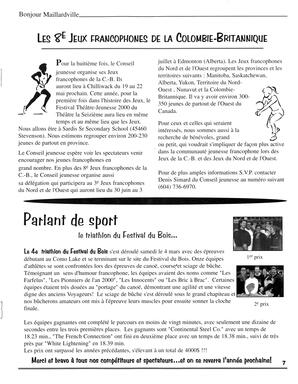   BONJOUR MAILLARDVILLE, 2000   , page 7