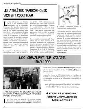   BONJOUR MAILLARDVILLE, 1999   , page 8